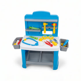 Kids Doctor Kit Play Set with Rolling Carry Case, 16-Piece Medical Toy Set Trending Accessories Multicolor Onesize
