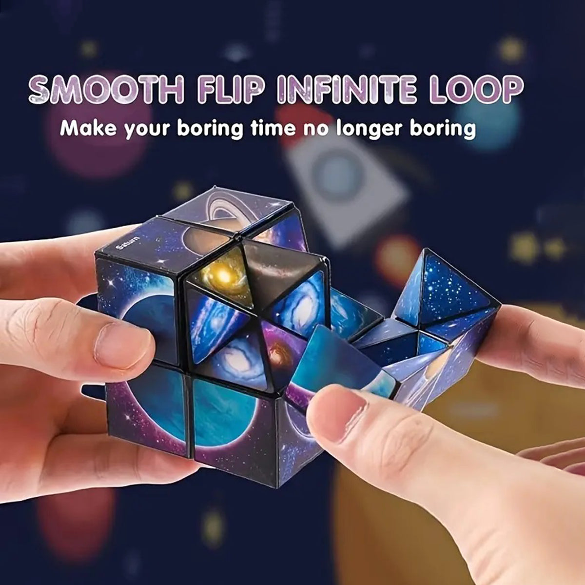 Kids Infinity Star Magic Cube Fidget Toy Trending Accessories