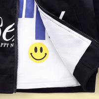 Boys Black Bomber Jackets Coats & Jackets