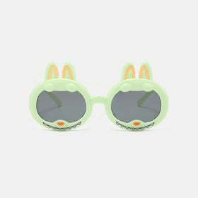Unisex Light Green Bunny Shaped Sunglasses Sunglasses