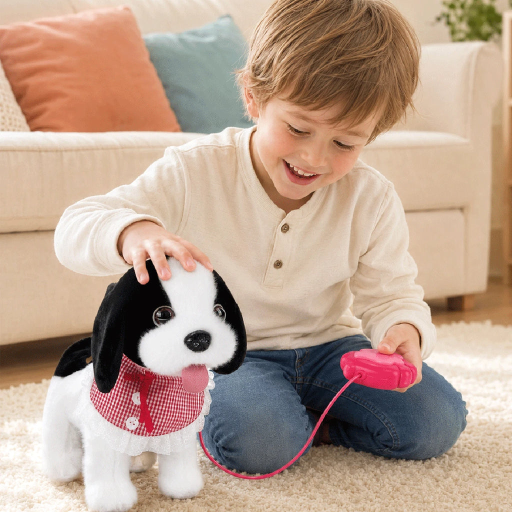 Duffy Dog RC Walking Barking Musical Plush Toy Interactive Gift Kids Boys and Girls 3 Years Plus Trending Accessories