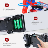 INCLUD Spiderman Skateboard Toy -Lights, Music & Action-Packed Fun Trending Accessories