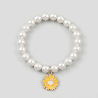 Pack Of 5 Girls Multicolour Pearl Charm Bracelet Sets Bracelet