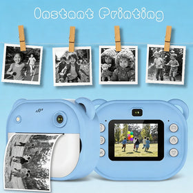 Kids Surprise Shade Instant Print Camera with HD Photo, Video & Games Trending Accessories