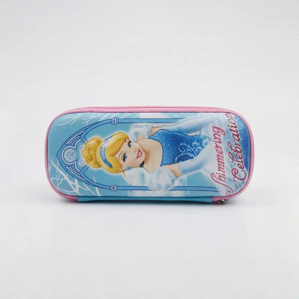 Princess Hard Case Pencil Pouch for Girls Trending Accessories Blue Onesize