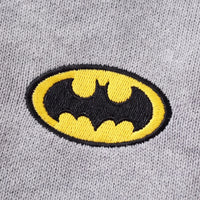Boys Grey Batman Logo Printed Cardigan Sweaters & Cardigans