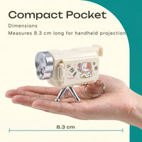 Mini Camera Projector Toy for Kids - Hand-Crank Projection Camera Trending Accessories