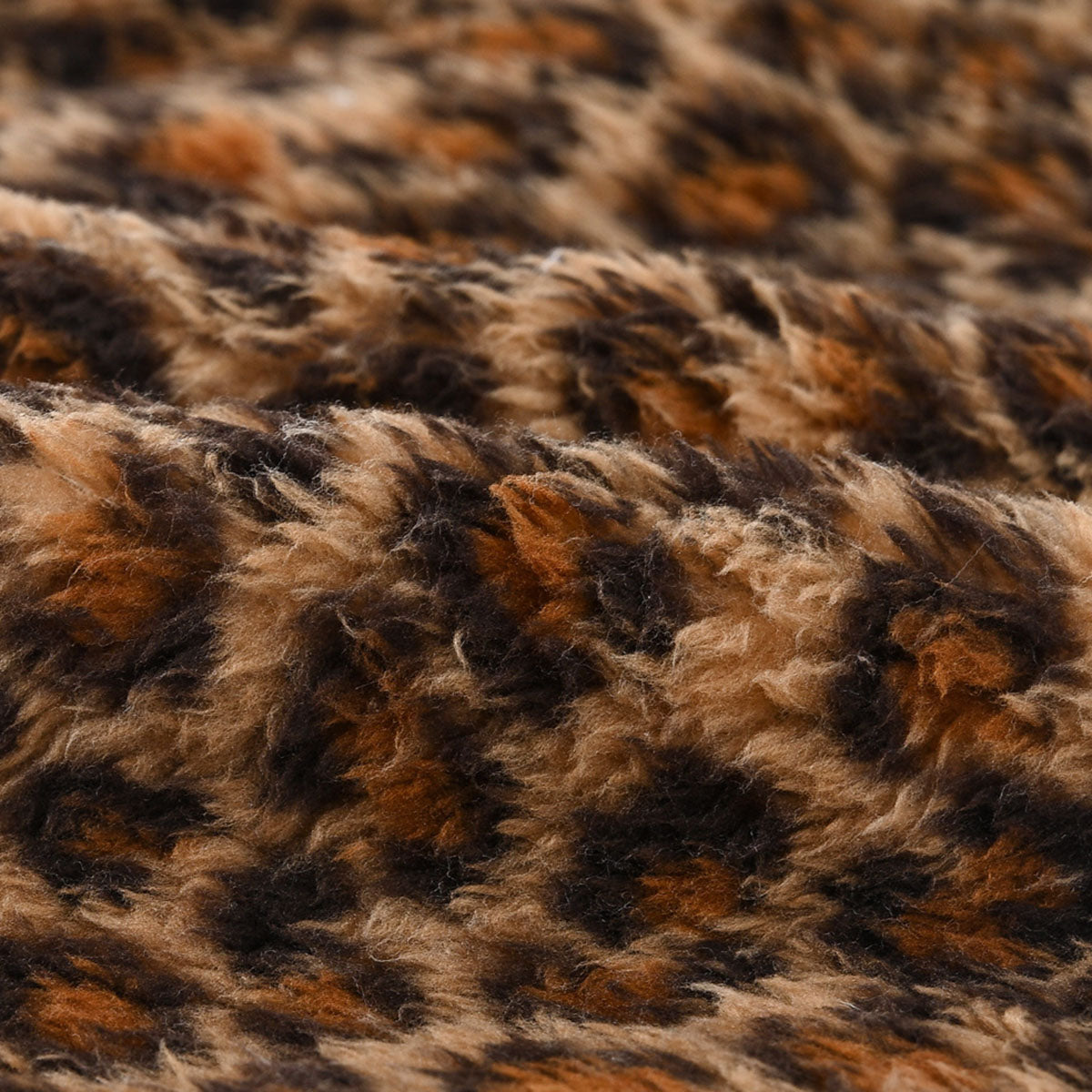 Girls Multicolor Leopard Printed Fleece Front Zipper Sleeveless Winter Jacket Coats & Jackets