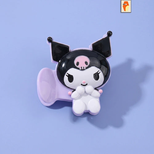Pack of 3 Pcs Girls Multicolour Cartoon Character Claw Clips Clips