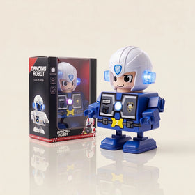 Electric Police Robot Toy with Lights & Music, Dancing Swing Robot for Kids Trending Accessories Blue Onesize