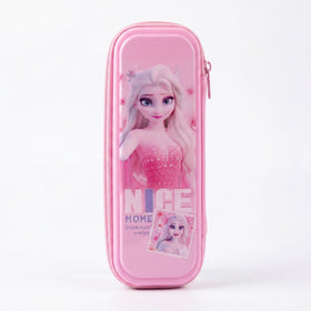 Pink Color Elsa Character Pencil Box Trending Accessories Pink Onesize