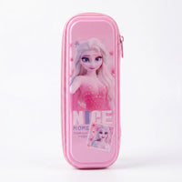 Pink Color Elsa Character Pencil Box Trending Accessories Pink Onesize