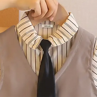 Boys Grey Vest & Shirt With Shorts & Neck Tie Sets Sets