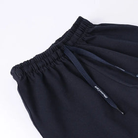 Boys Navy Typographic Short Sleeve T-Shirt With Drawstring Shorts Sets Sets