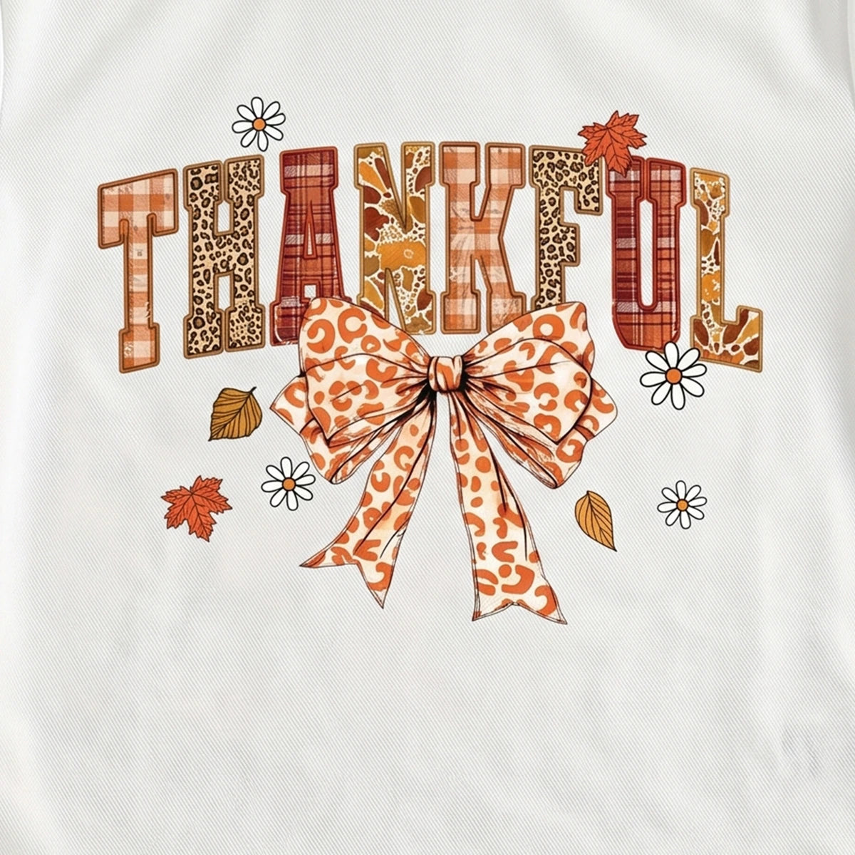 Girls White Typographic Print Short Sleeve T-Shirt Tshirts