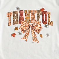 Girls White Typographic Print Short Sleeve T-Shirt Tshirts