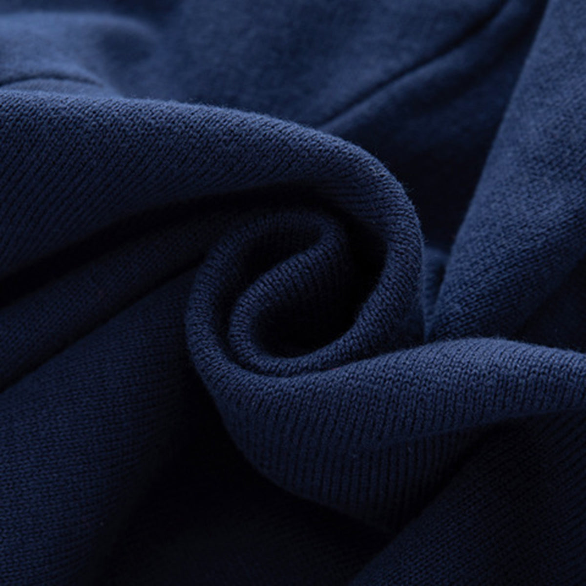 Boys Navy Blue Knitted Cardigan with Self-Design Animal Patterns Sweaters & Cardigans