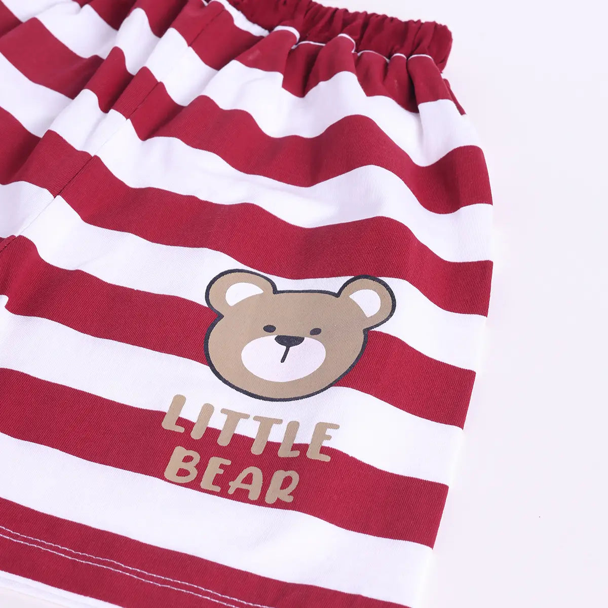 Boys Rust Bear Graphic T-Shirt With Shorts Sets Sets