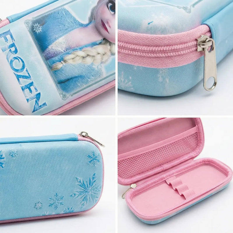 Frozen Elsa Cartoon Hard Case Pencil Pouch for Girls Trending Accessories
