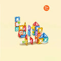 INCLUD 64 Pcs Magnetic Blocks Building Set - Build, Connect & Explore Trending Accessories Multicolor Onesize