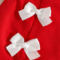 Girls Floral Applique Sleeveless Crop Top With Red Skirt Sets Sets