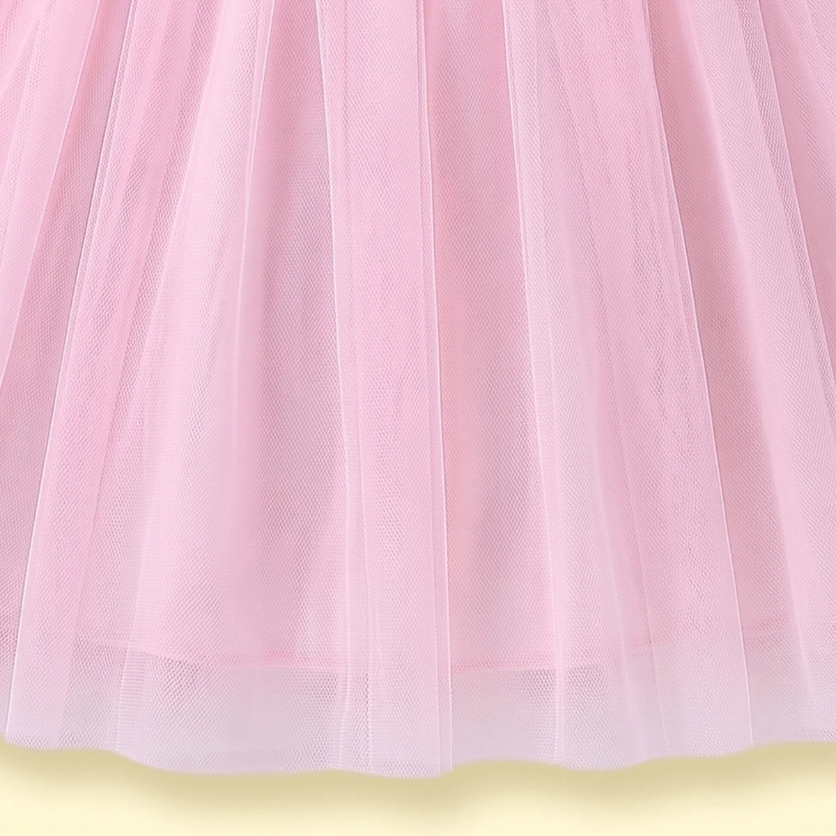 Girls Light Pink Sequins Embellished Party Gown Party Dresses