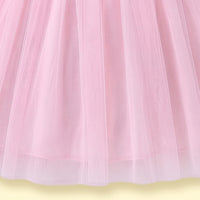 Girls Light Pink Sequins Embellished Party Gown Party Dresses