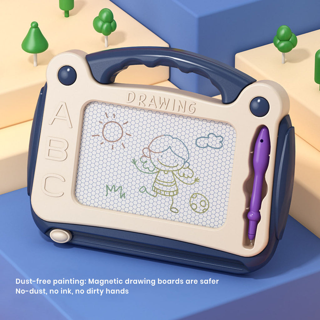 Kids Blue Magnetic Erasable Drawing Board Trending Accessories