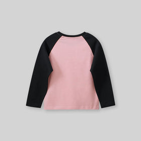 Girls Graphic Printed Full Sleeves T-shirt Tshirts   
