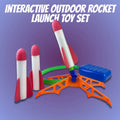 Kids Stomp-Launch Outdoor Rocket Toy Set Trending Accessories Multicolor Onesize