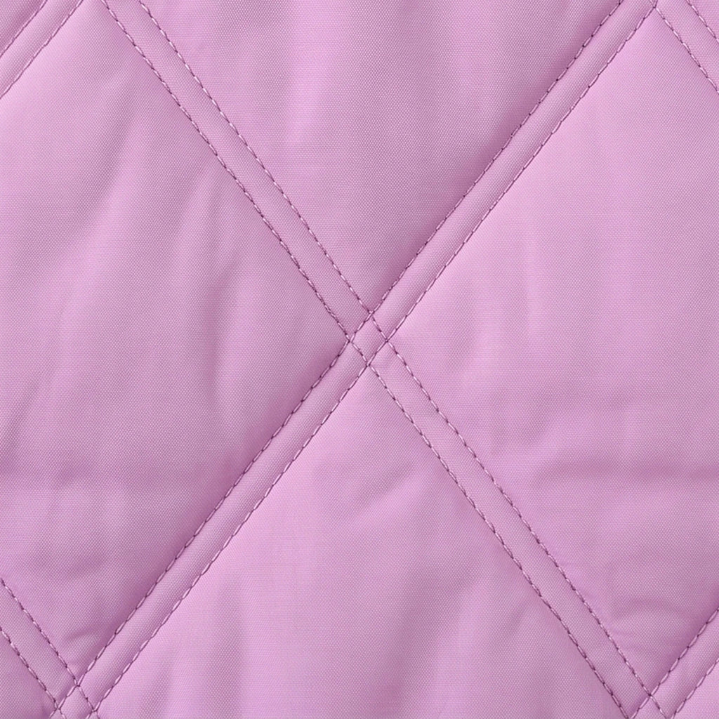 Girls Purple Long Sleeve Quilted Jacket Coats & Jackets