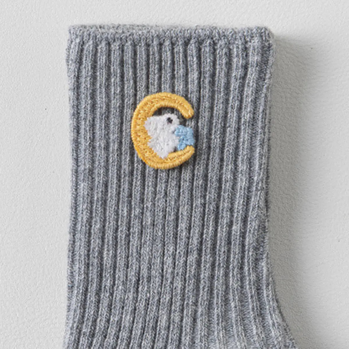 Pack of 6 Boys Multicolour Embroidery Applique Ankle Length Socks Socks