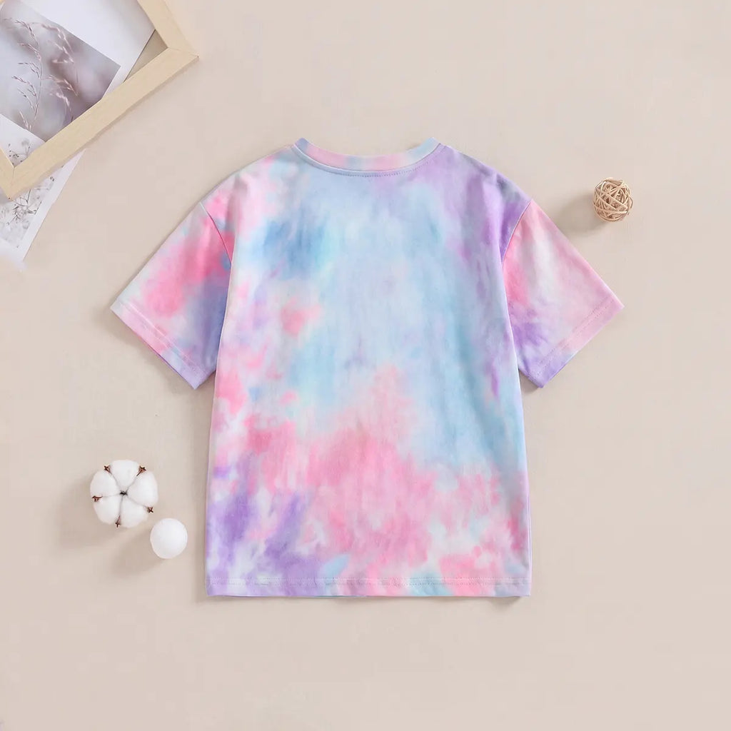 Boys Blue Bear Print Short Sleeve T-Shirt Tshirts