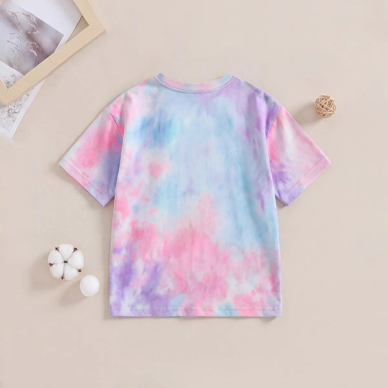 Boys Blue Bear Print Short Sleeve T-Shirt Tshirts