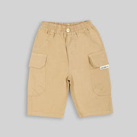 Boys Elasticated Cargo Pocket Shorts Shorts   