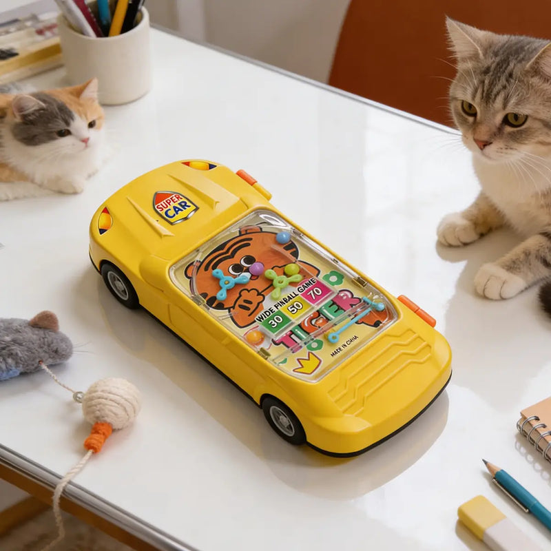 Yellow Tiger Magic Car Lock Pencil Box Trending Accessories