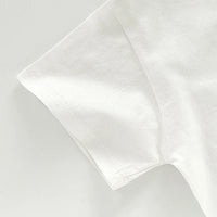 Boys White Short Sleeve T-Shirt With Elasticated Shorts Sets 2 pc. Sets
