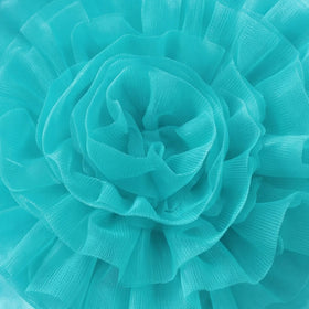 Girls Sea Green Puff Sleeve Fit & Flare Party Dress Party Dresses