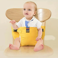 Baby Yellow Portable Chair Safety Harness Belt Trending Accessories Yellow Onesize