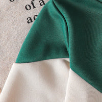 Boys Green Typographic Printed Hooded Sweatshirt With Joggers Set 2 pc. Sets