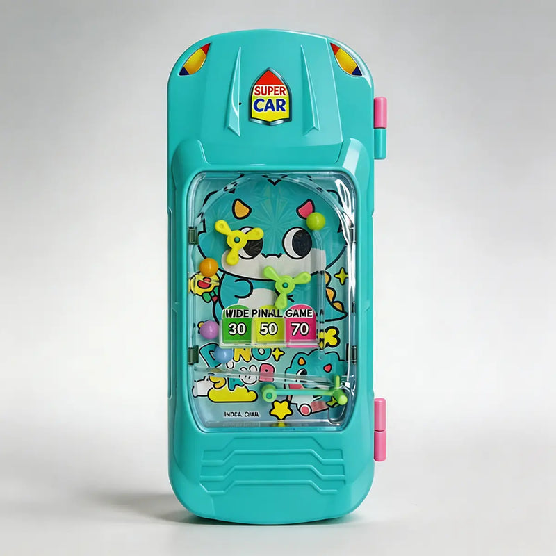 Turquoise Dino Magic Car Lock Pencil Box with Pinball Game for Girls Trending Accessories Turquoise Onesize
