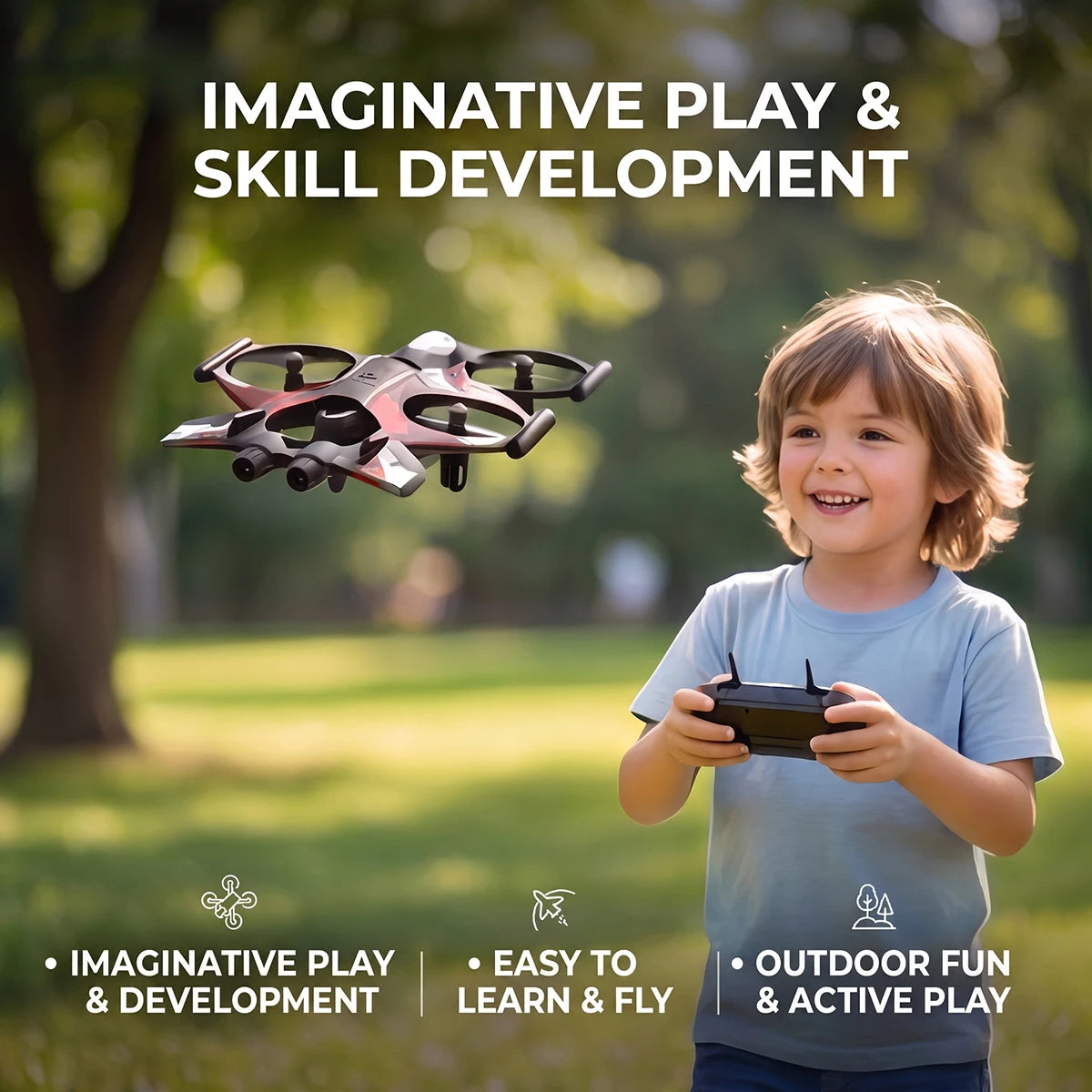Sky Fighter Drone - Premium RC Flying Toy Trending Accessories