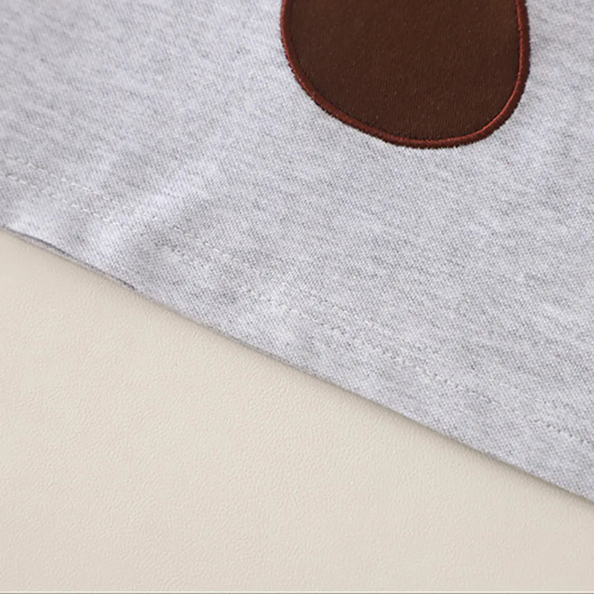 Boys Khaki Mushroom Applique Short Sleeve T-Shirt with Elasticated Shorts Sets 2 pc. Sets