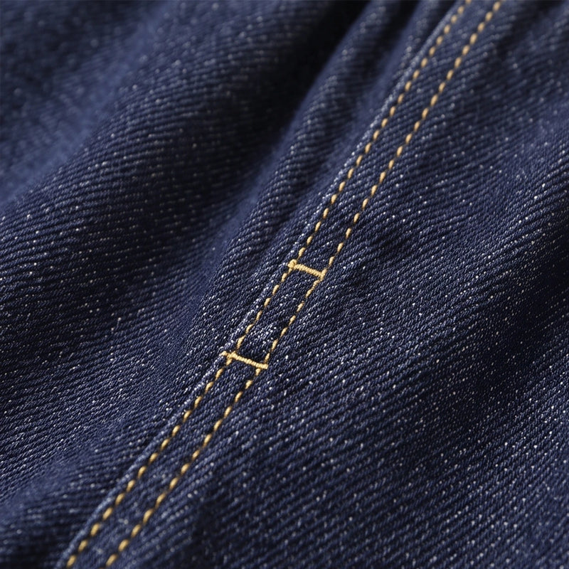 Girls Blue Solid Jeans With Contrast Stitching Jeans