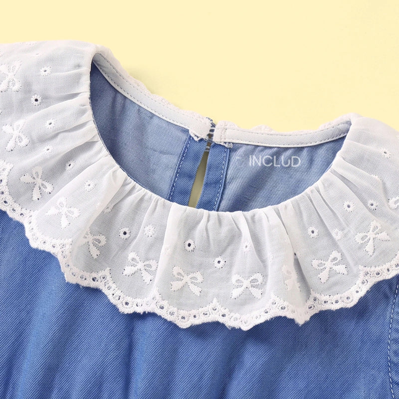 Girls Blue Sleeveless Top with Pants Sets 2 pc. Sets