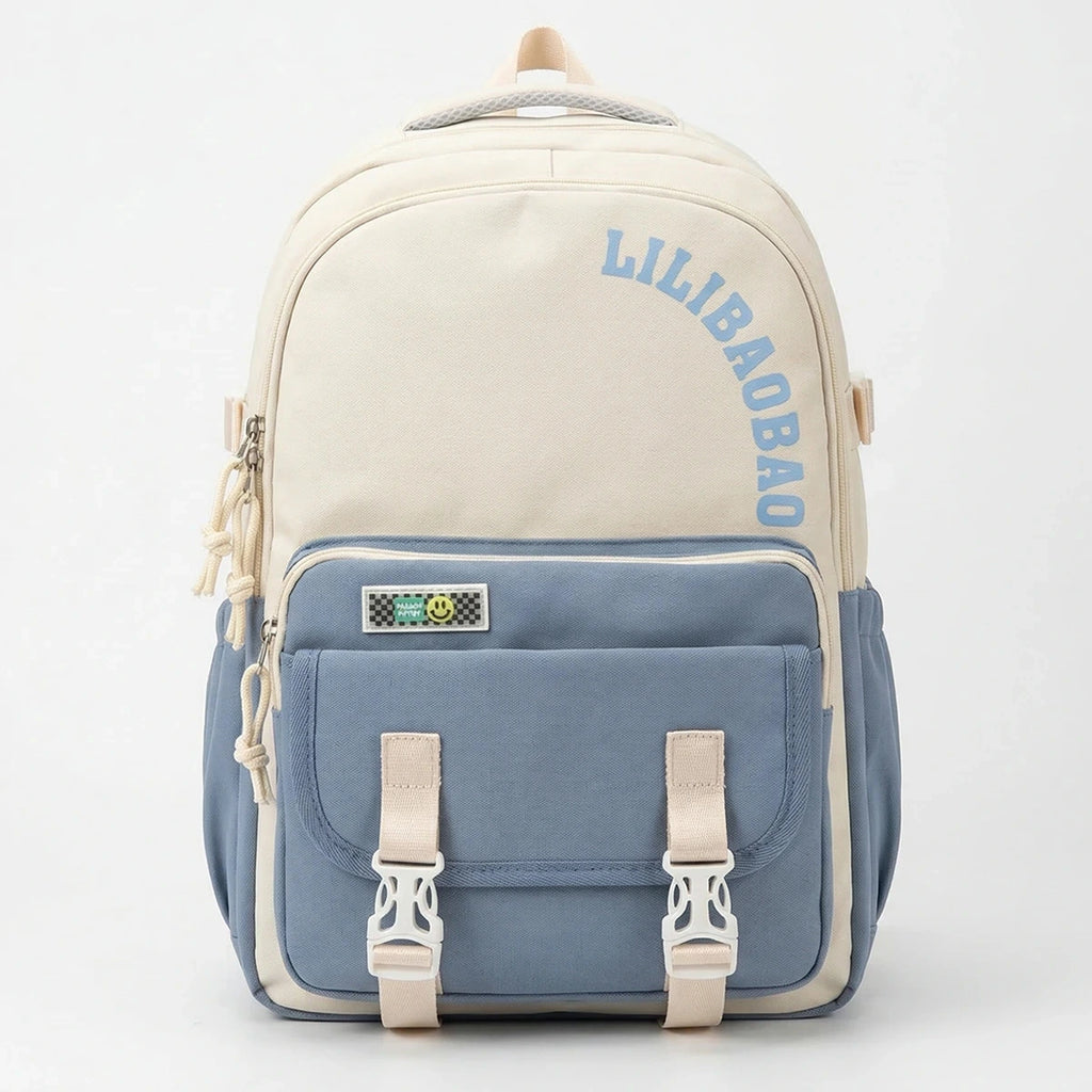 Kids Blue Lilibao School Backpack Trending Accessories Blue Onesize