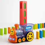 Kids Domino Train Auto-Laying Toy with 40 Tiles