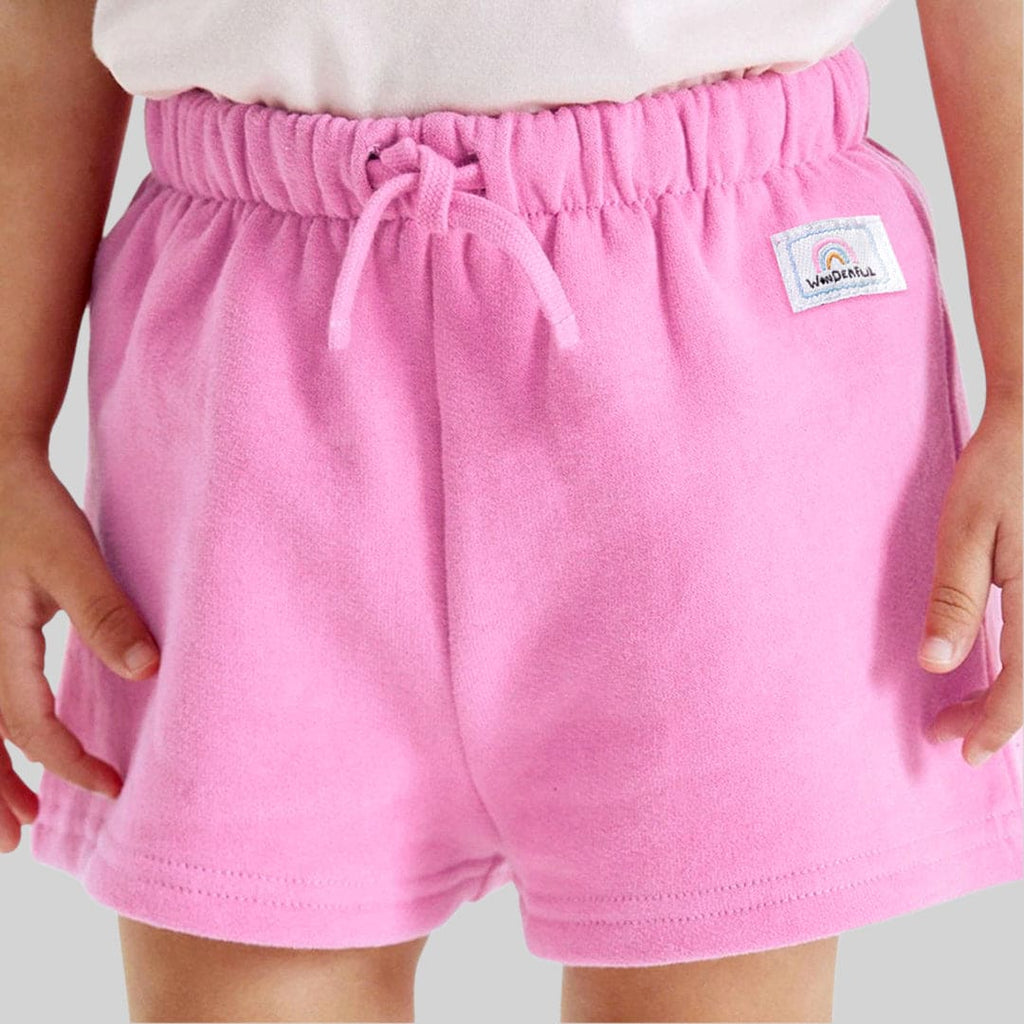 Girls Knitted Elasticated Shorts