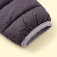 Boys Black Hooded Zip-up Puffer Jacket Coats & Jackets