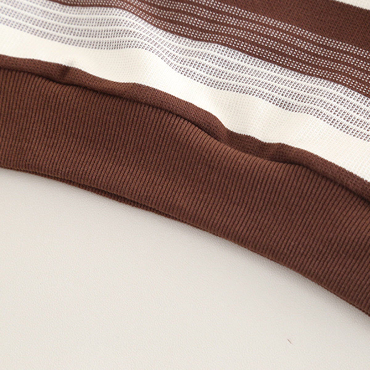 Boys Brown Stripes Polo T-Shirt With Pants set 2 pc. Sets
